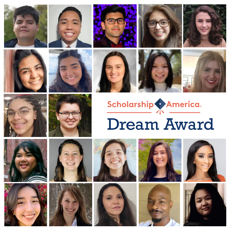 2021 Dream Award Scholars